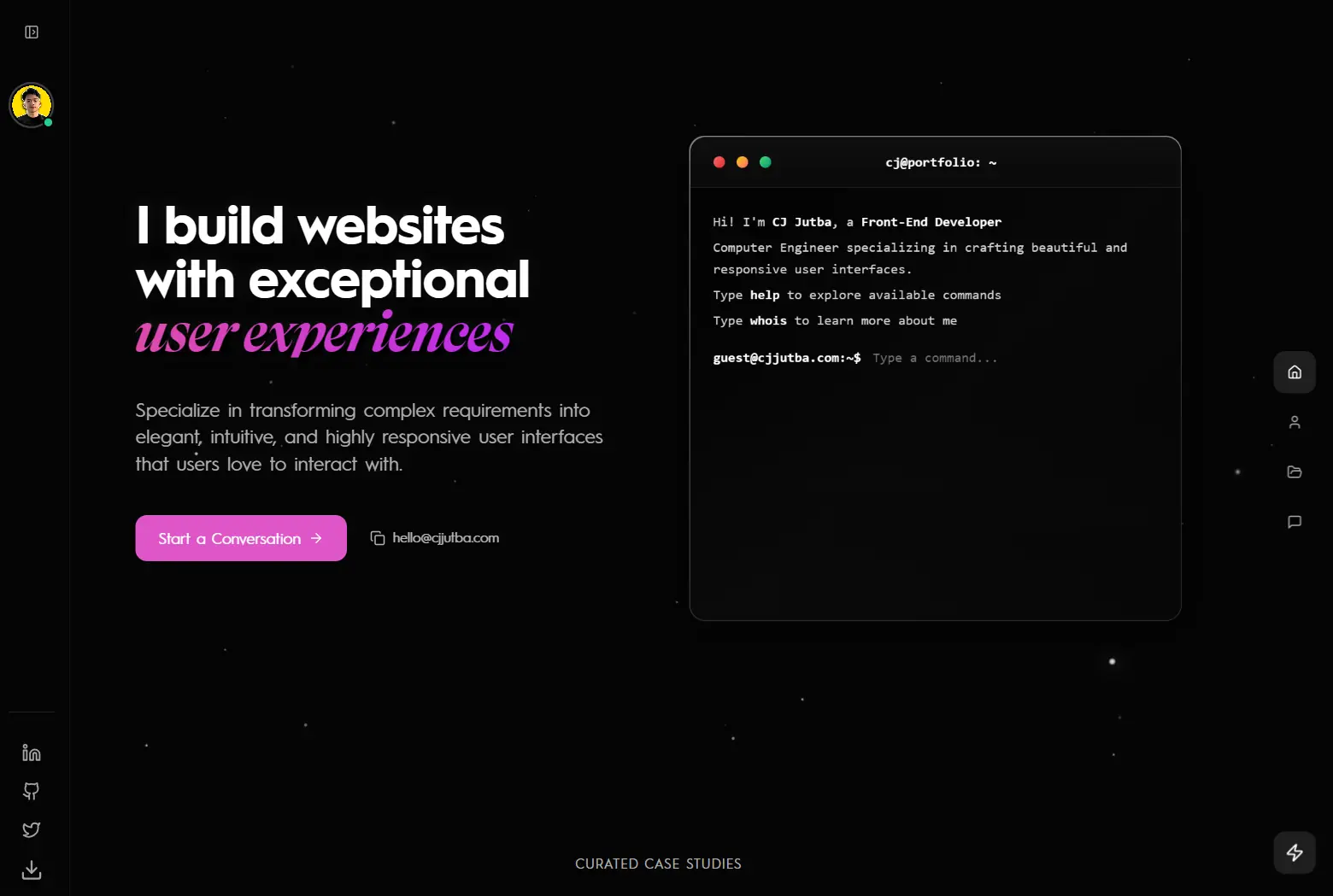 Build my own portfolio website thumbnail